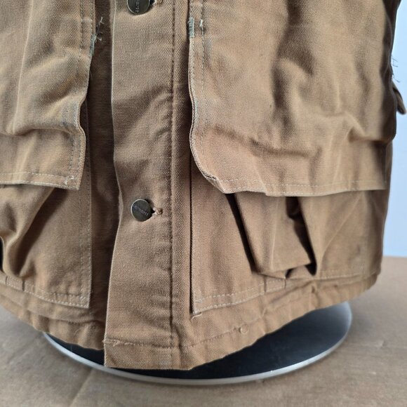 Vintage CARHARTT CB256 XL Hunting Jacket Blanket Lined Game Pouch Made in USA - Picture 6 of 13